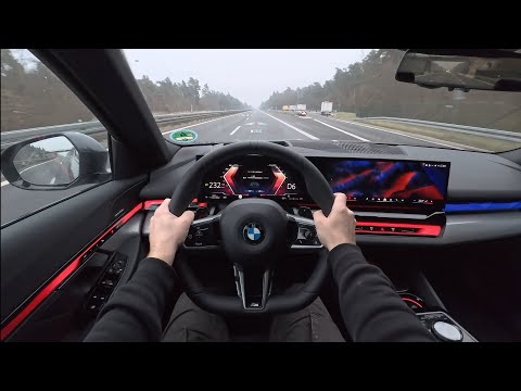 2026 BMW 520i M-Sport (2.0 | 208 hp) - POV Drive