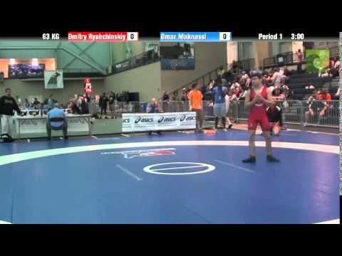 Greco 63 KG Dmitry Ryabchinskiy vs. Omar Maknassi