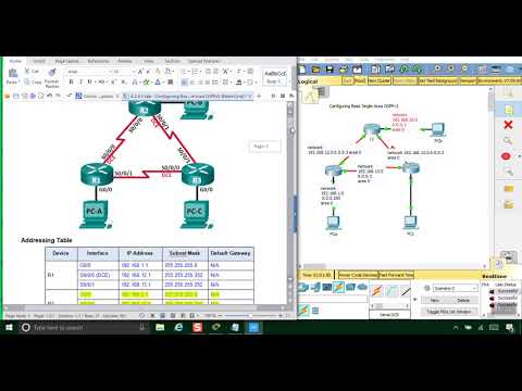 Lab   Configuring Basic Single Area OSPFv2 6