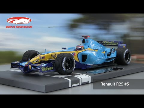 Minichamps 1:18 Fernando Alonso Renault R25 #5 2番目 Minichamps 1:18 Fernando Alonso Renault R25 #5 2番目