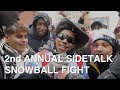 2nd Annual Sidetalk Snowball Fight Sidetalk