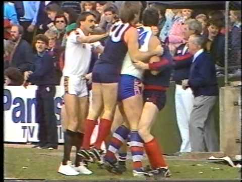 Pre-Game Brawl v Centrals 1988