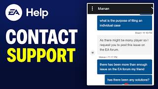 How to Contact EA Live Chat (EA Customer Support)