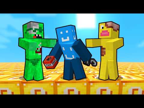 Minecraft Infected in a Lucky Block World