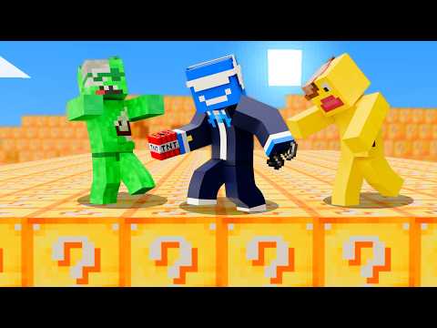 Minecraft Infected in a Lucky Block World