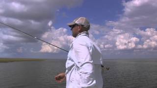 preview picture of video 'Galveston Redfish Fishing, Shallowist Capt. Steve Soule'