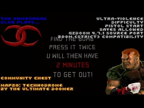DWMegawad Club Playthrough: Community Chest (+MIDI Pack) - MAP20 - Technodrome