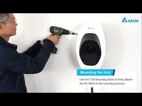How to Install Delta AC MAX｜Home EV Charger #σταθμος φορτισης
