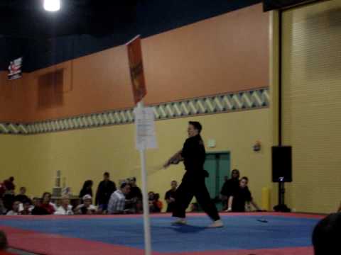 U.S. Open 2010 Chris Rowe, sword form
