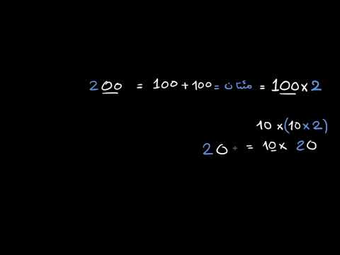 الصف الرابع الرياضيات الضرب والقسمة ضرب الأعداد من منزلة واحدة بـ 10، و100، و1000