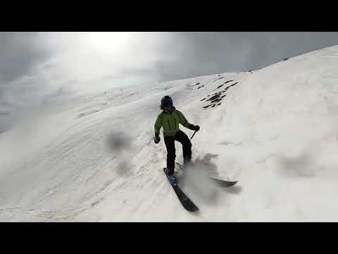 Perfect spring ski in Greece: mountain Voras Kaimaktsalan