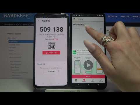 How to Transfer Data from an Android Device to HTC Desire 21 Pro 5G - Send Anywhere App