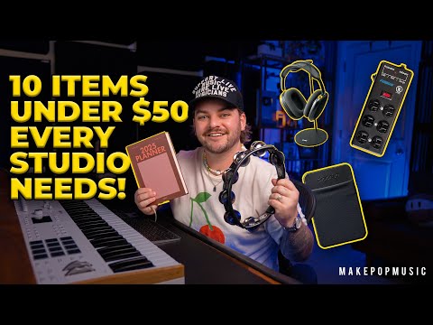 10 Items Under $50 EVERY Studio Should Have!