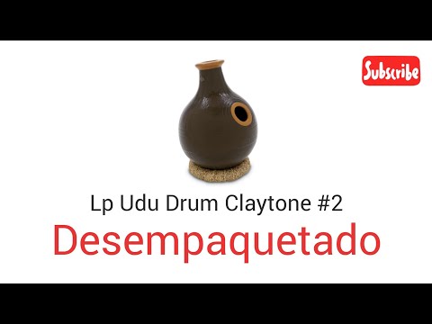 🔴 LP Udu Drum Claytone #2 - Desempaquetado.