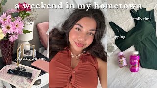 let's spend the day in my hometown 🛍️✨ | packages, shopping, family dinner