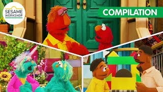 Sharing Gratitude with Elmo and Friends! | Sesame Workshop Compilation
