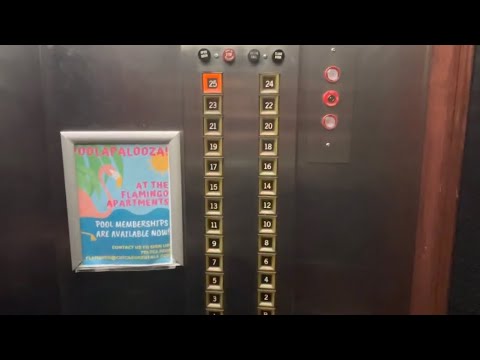 (MIP) OTIS TOUCH SENSITIVE HIGH RISE ELEVATORS @ Oglesby Towers - Chicago. IL.