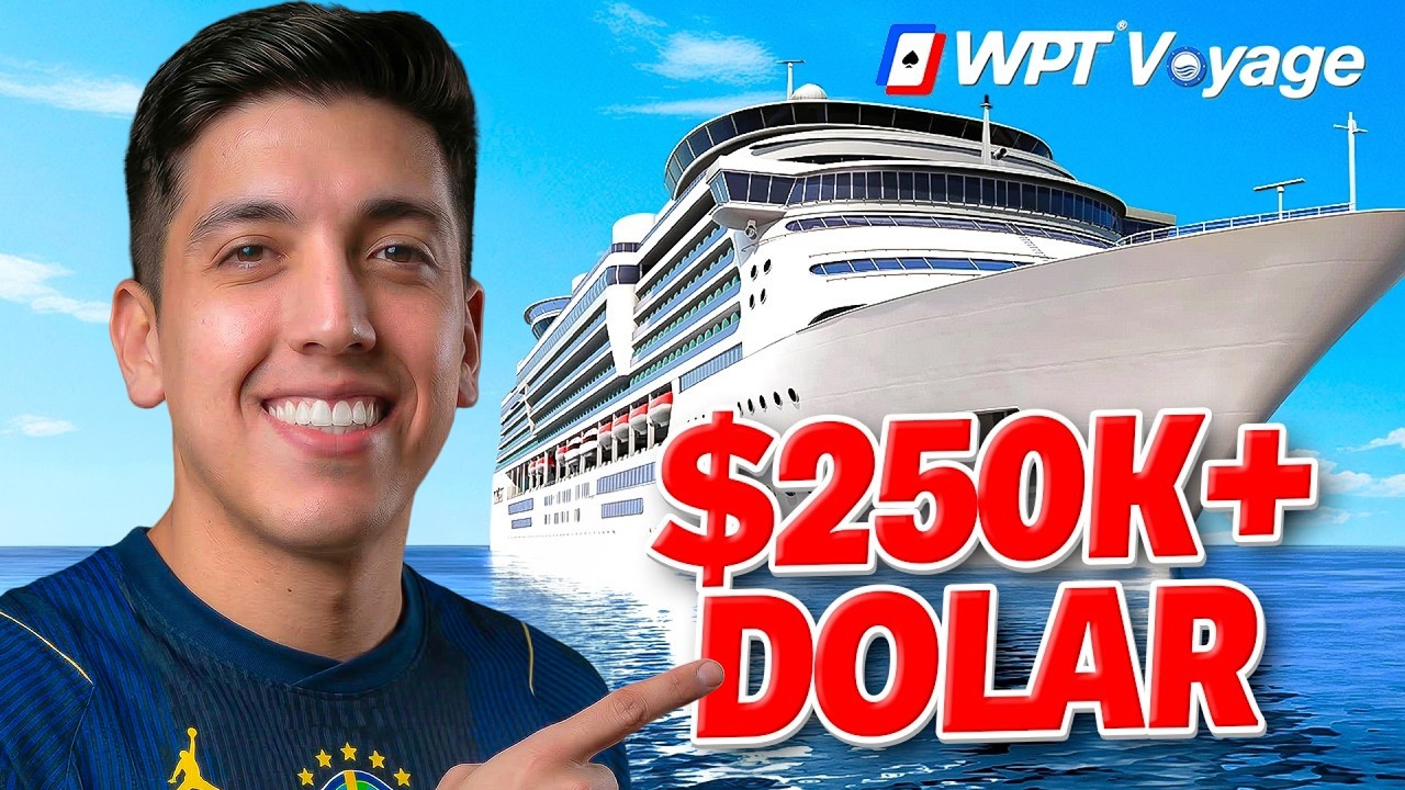 Maior Lucro da MINHA VIDA em Cruzeiro de POKER!! Vlog Poker Lucrativo 14