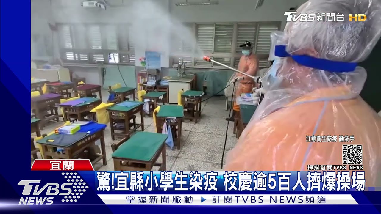 驚!宜縣小學生染疫 校慶逾5百人擠爆操場