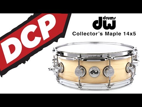 DW Collectors Maple Snare Drum 14x5 - Video Demo