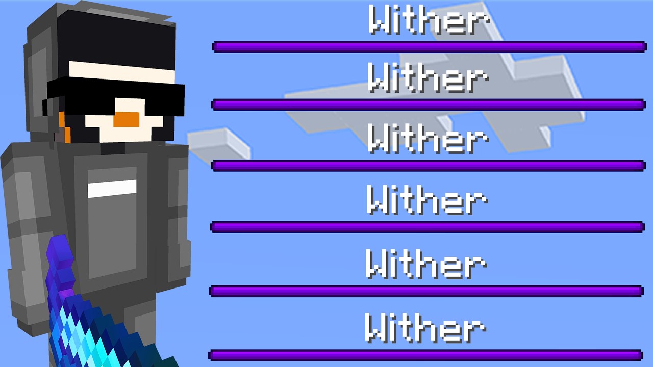 Minecraft but, Every Mob is a WITHER...