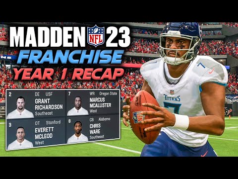 Year 1 Recap + Stats & Previewing the Offseason - Madden 23 Franchise Mode | Ep.19