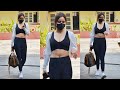 Neha Sharma Spotted Outside Her Gym In Bandra