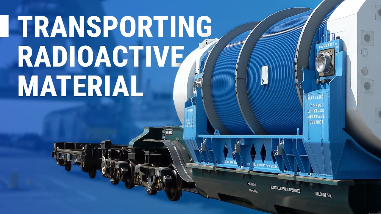 How do we keep radioactive material safe and secure during transport?