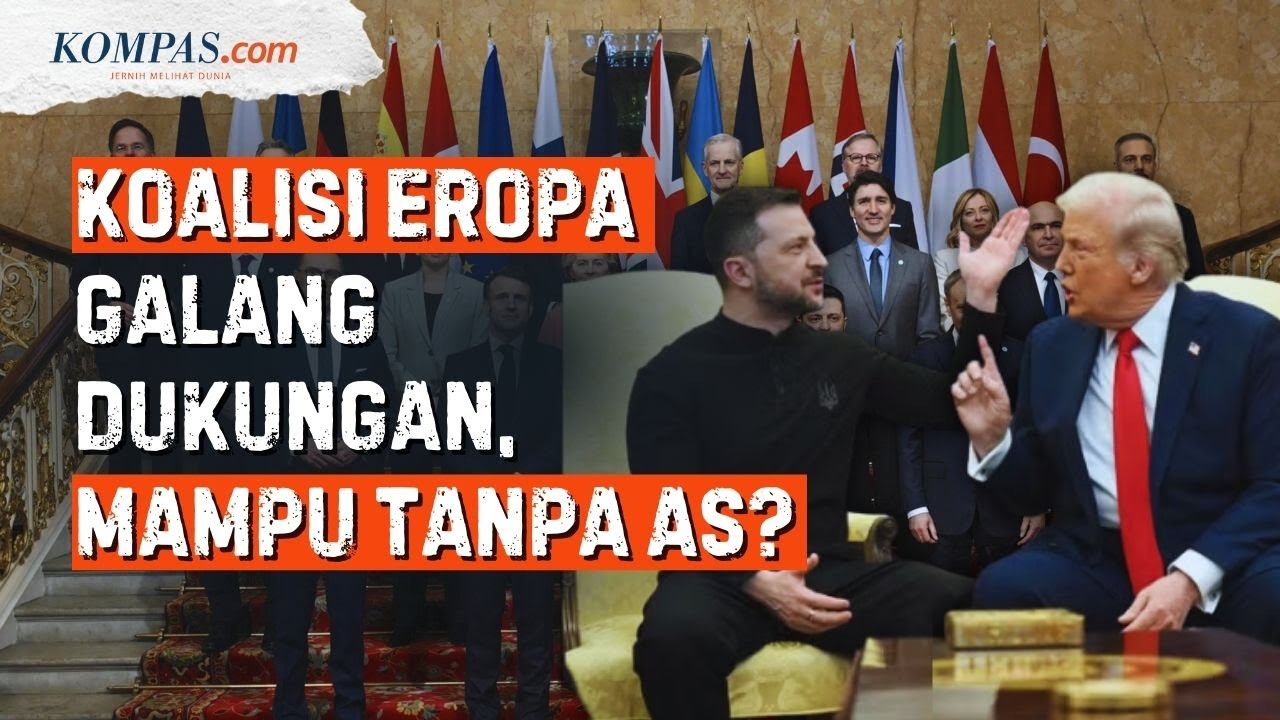Deretan 14 Negara Eropa Jadi "Koalisi yang Bersedia" Dukung Ukraina