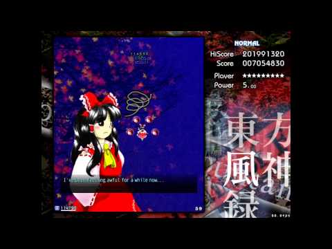 Touhou 10 MoF Practice Stage 2 Perfect (Normal)