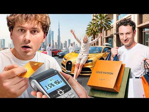 Дал Свою Безлимитную Карту в Дубае! Потратили 5 МИЛЛИОНОВ! (Сатир, ФрамеТамер, Кореш, Парадеич)