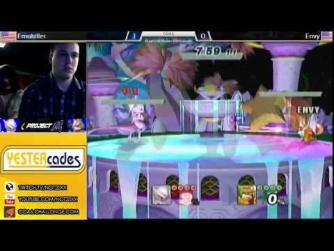 COA 6 Project M - Emukiller (Mewtwo) vs HBA Envy (Fox) Winners Semifinals