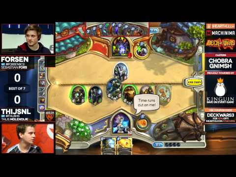 Forsen vs Thijs Game 1 | Week 6 | Deckwars Season 3