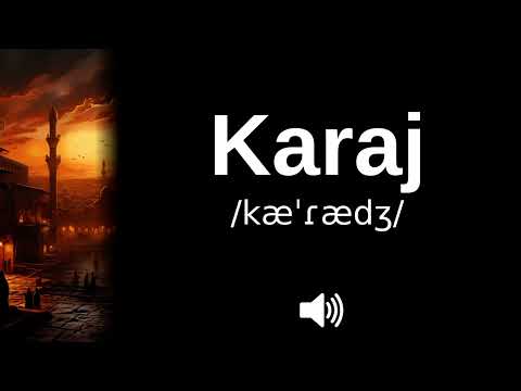 🇮🇷 How to pronounce Karaj (CORRECTLY!)