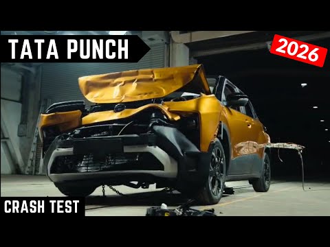 New Tata Punch Facelift 2026 Crash Test With BIG TRUCK | India's Safest Mini SUV | Punch Facelift