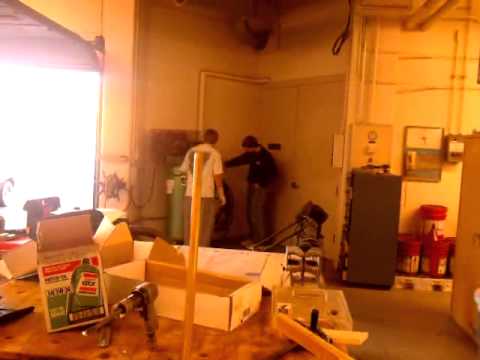 funny prank in auto shop