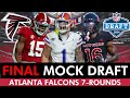 FINAL Atlanta Falcons 7-Round 2024 NFL Mock Draft With Trades!