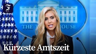 Trump entlässt Sprecherin Katie Zacharia nach wenigen Tagen