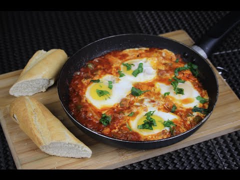 , title : 'Shakshuka ( Eggs in Tomato Sauce) - Episode 75 - Amina is Cooking'