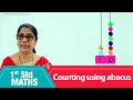 1st Std Maths Counting Using Abacus Mathematics Class 1 Maths For Beginners Part 63