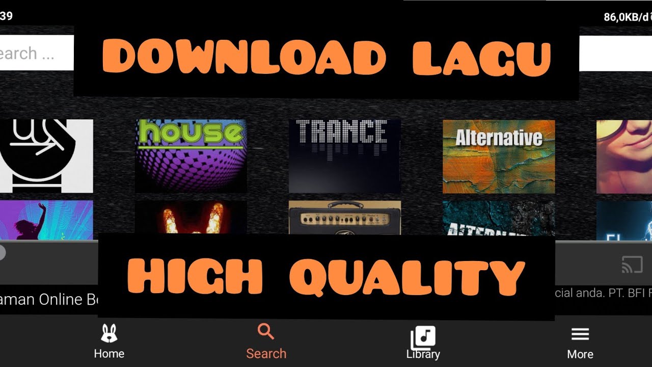 Download MP3 High Quality 320kbps Free!! with your phone