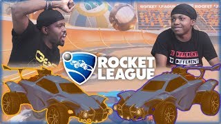 Crap Talk Filled Rematch! Who Will Fold Under Pressure?! (Rocket League 1v1)