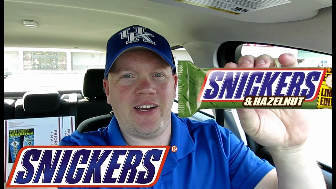 Reed Reviews Snickers Hazelnut Candy Bar