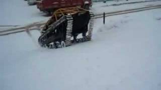 TRACKED VEHİCLE PARS  SNOW TEST-2