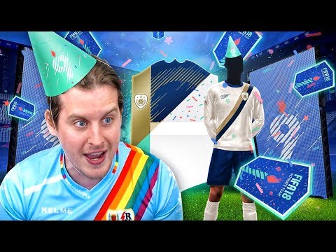 WE PACKED AN ICON! INSANE FUT BIRTHDAY PACK OPENING! FIFA 18 ULTIMATE TEAM