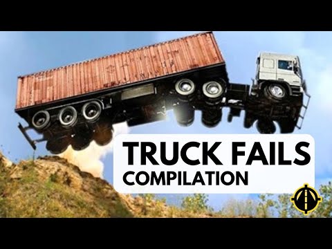 Truck Driver Fails Compilation | Idiots at Work