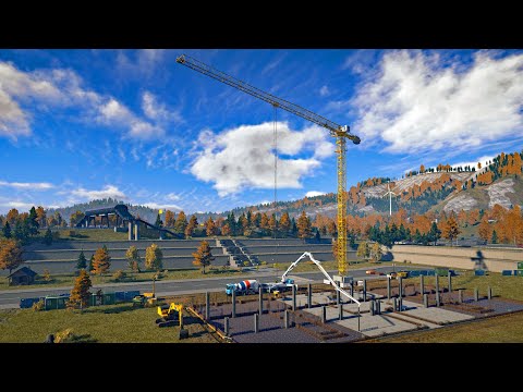 New Construction Simulator 2022 - Stadium (4/10) - Germany Map 121 - Bau-Simulator