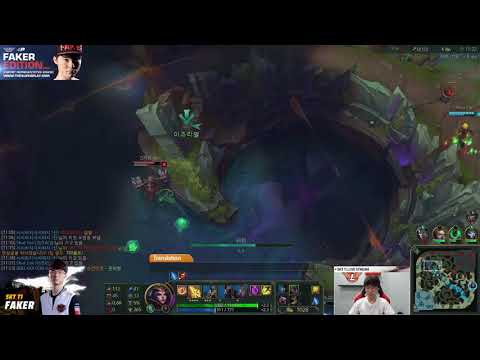 Full game SKT T1 Faker Leblanc vs Kassadin mid Season 7 S7