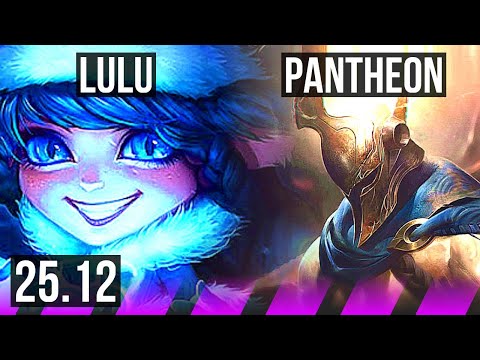 LULU & Caitlyn vs PANTHEON & Jhin (SUP) | EUW Master | 25.12