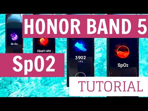 Honor Band 5: SpO2 and Sleep Tracking Explained | How To Use Oxygen Saturation | TruSleep Tutorial